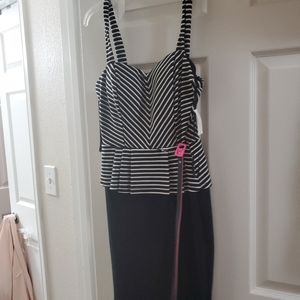 Short summer form fitted dress